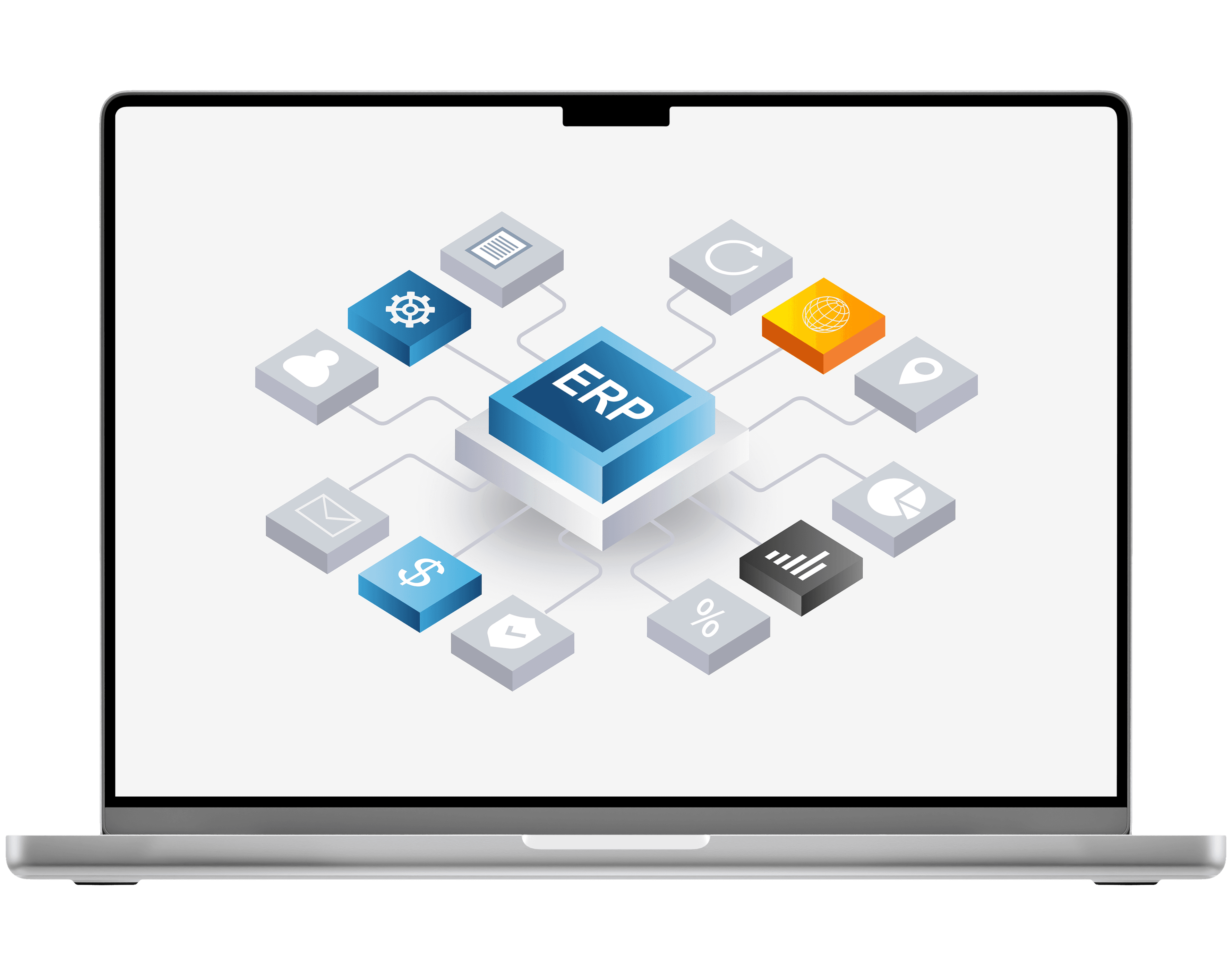 ERP가 통합된 올인원 솔루션